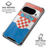 Croatia Flag Distressed Google Pixel 10 Pro Clear Case